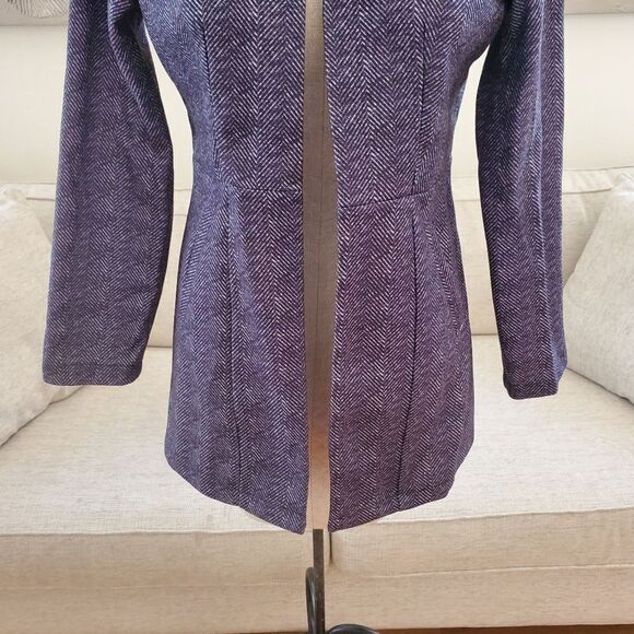 ZOWODO Tweed Open Blazer sz Sm - Picture 3 of 10